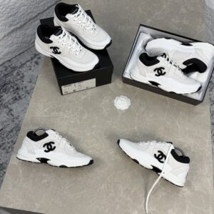 CHANEL MESH SUEDE - WHITE